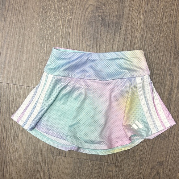 adidas Other - Adidas Girls Size 2T Rainbow Pastel Skort, Like New